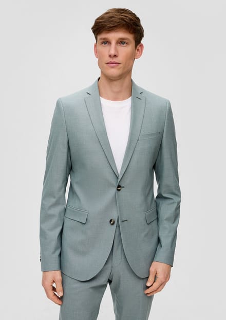 s.Oliver BLACK LABEL - Vest - Maat 56 - - 79M1 GREEN -