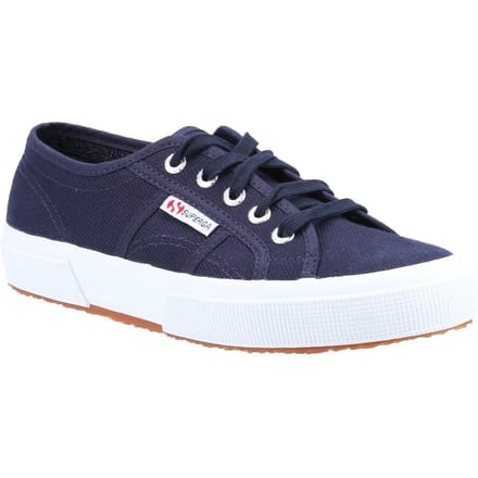 Superga Dames 2750 Cotu Classic Sneakers (Marineblauw/Wit)