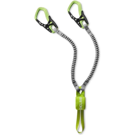 Edelrid Cable Kit VI Via Ferrata, groen/grijs