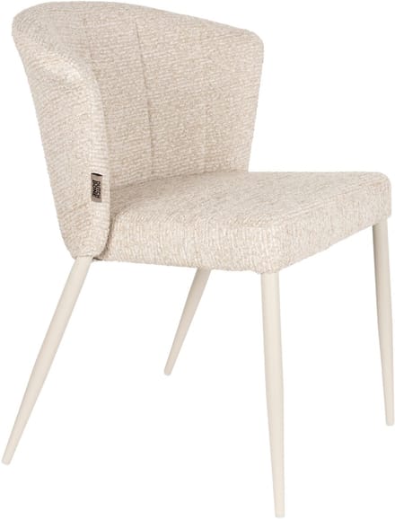 Dutchbone Georgia Eetkamerstoelen Beige - Set van 2