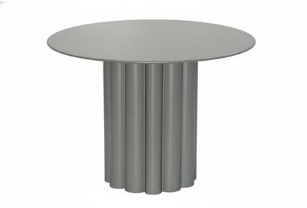 Vente-unique Metalen bijzettafel - Kaki - WODOLI