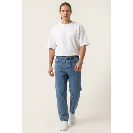 Relaxed Fit Denim Broek