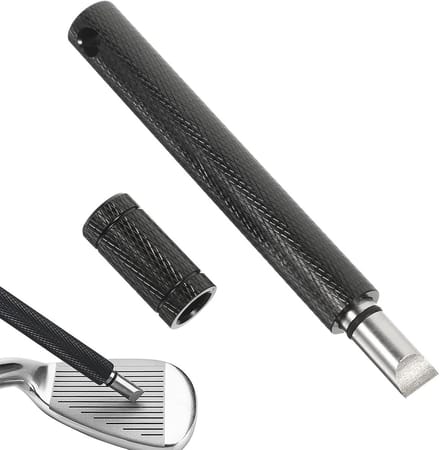 Golf Groove Sharpener - Professionele Groefslijper voor Golfclubs, Verbeter je Backspin en Balcontrole