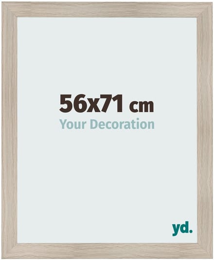 Your Decoration - Fotolijst 56x71 cm - MDF - Eiken Licht - Pisa
