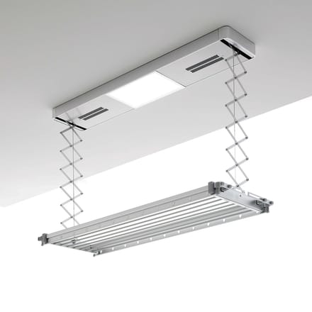 Foxydry 160 cm PRO electrisch plafonddroogrek met verwarming - 160 X 53 X 25 cm