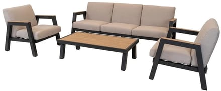 Les - Manu loungeset - matt antraciet