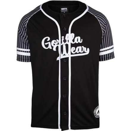 Gorilla Wear 82 Baseball Jersey - Zwart - M