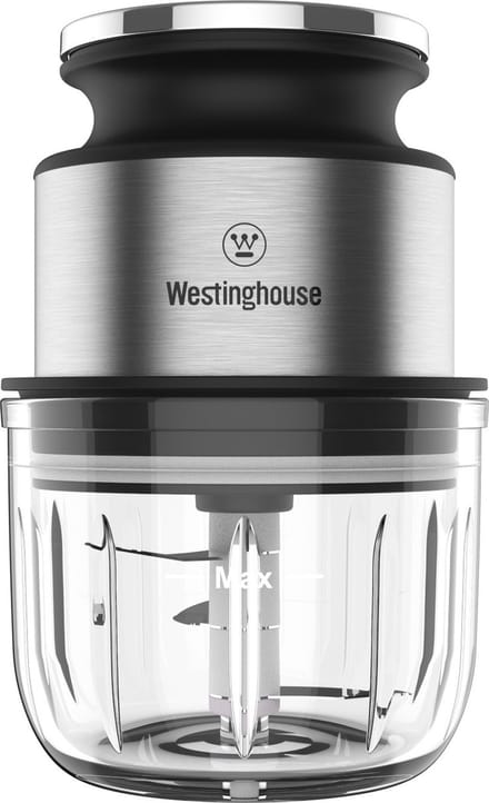 Westinghouse Mini Chopper – 300 ml – Draadloos – USB Oplaadbaar – RVS – Elektrische Hakmolen – Multihakker