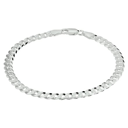 Zilveren Armband gourmet 5 1021682 20 cm