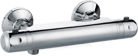 Kraan met 2 knoppen Rousseau Volga 2 Douche Blik 15 cm