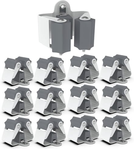 Bezemhouder Ophangsysteem - Tuingereedschap Organizer voor Efficiënte Opberging - Ideaal voor Garage en Berging