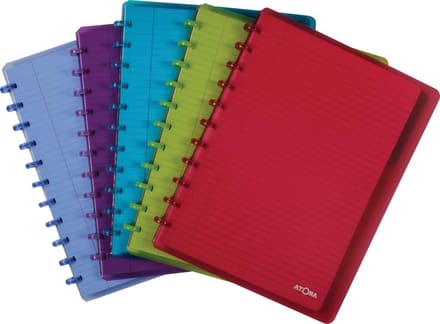 Schrift atoma a4+ lijn 120blz pp assorti - 10 stuks