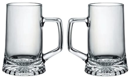 6x Oktoberfest feest bierglazen/bierpullen 510 ml - Bier pullen 2 stuks