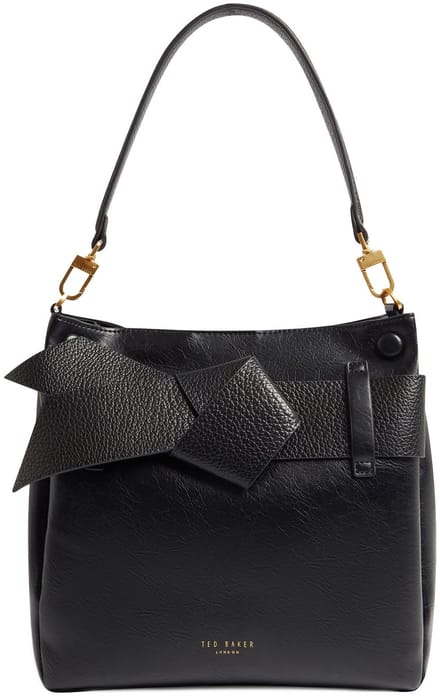 Ted Baker schoudertas Ssonia Knot Bow Shoulder Bag Black zwart