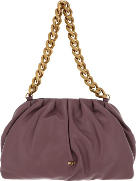 DKNY Schoudertas Avondtas Presley PU Shoulder Bag Vntg Rose Oud roze