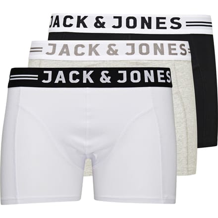 JACK & JONES- SENSE TRUNKS 3-PACK NOOS - Heren - Trunks