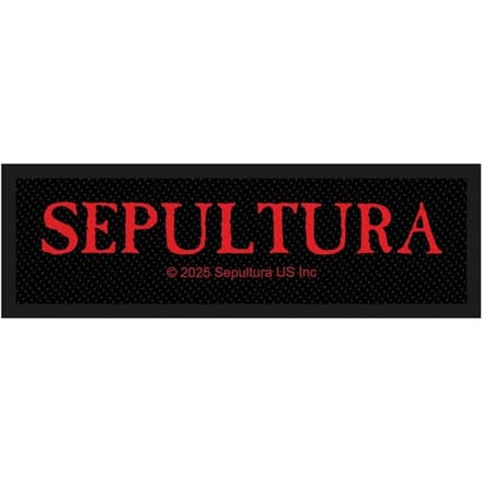Sepultura Logo Unisex Patch - meerkleurig - Standard