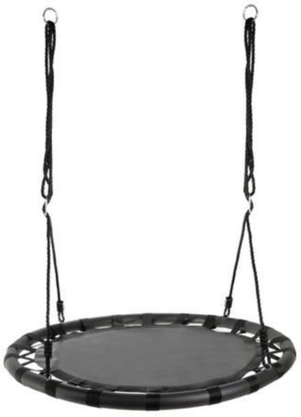 HMWR Nestschommel Zwart - 100 cm - Kinderschommel