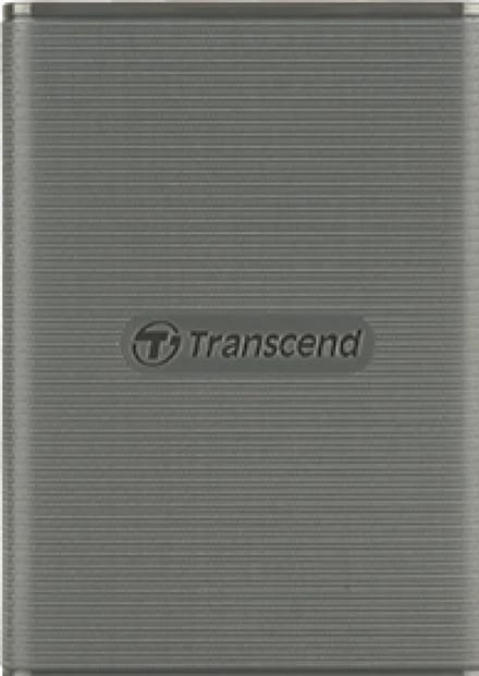 Transcend ESD360C - SSD - 4TB - extern (draagbaar) - USB 3.2 Gen 2x2 (USB-C aansluiting) - 256-bits AES - grijs