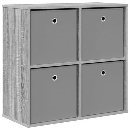 vidaXL - Dressoir - Grijs - Sonoma - 68,5 - x - 32 - x - 67 - cm