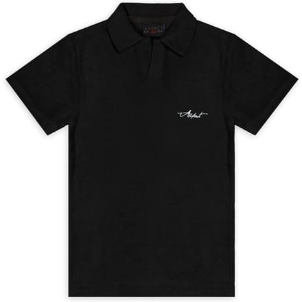 ASPACT Kids Terry Polo Black Taglia: 104 | Camicie Outlet | kids | Nero