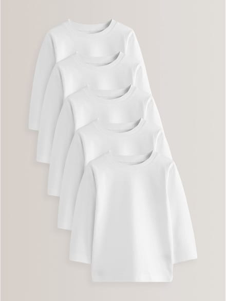 Next - Jongens - T-shirts met lange mouwen - Wit