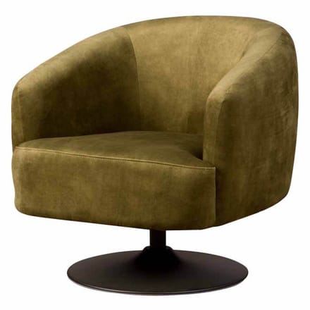 Tower Living Barga Fauteuil - Bliss 19 green (draaibaar)