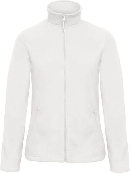 Fleecevest 'ID.501 Micro Fleece Full Zip' Dames Maat XXL Wit