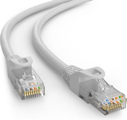 DSIT CAT5E Netwerkkabel - RJ45 - Grijs - 1.5 m