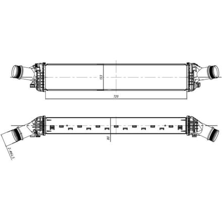 Intercooler NRF 309048