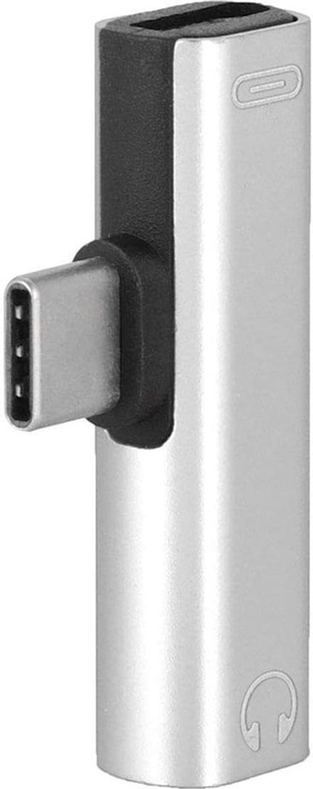 By shayne - USB Opladen Converter - 2 in 1 Hoofdtelefoon Adapter