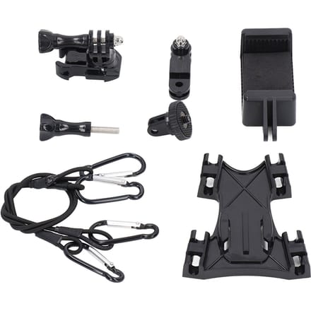 Kitesurfen Kite Lijn Montage Kit 360 Graden Rotatie Kiteboarden Lijn Houder Adapter voor Hero Camera Serie black