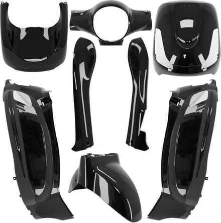 Kit carénage P2R pour Scooter Sym 50 Fiddle 2 2011 à 2014 Neuf