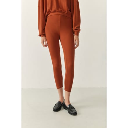 American Vintage Sovy Leggings Terracotta Größe: M | Sport-Leggings Outlet | Damen