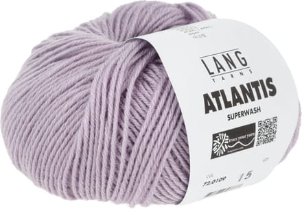 Lang Yarns Atlantis - 109 licht lila - Wol/Acryl-Mix Garen