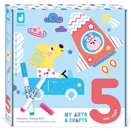 Janod - My Arts & Crafts - Tekenkunst - Schattige en grappige dieren
