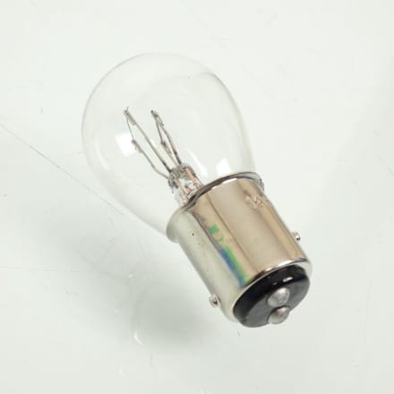 Lampje Kyoto voor motor 12V 23/8W BAY15d Nieuw