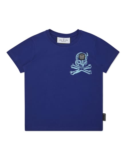 T-Shirt Ronde Hals Ss Skull