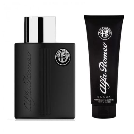 Alfa Romeo Black Cadeauset met 125ml EDT en 90ML douchegel