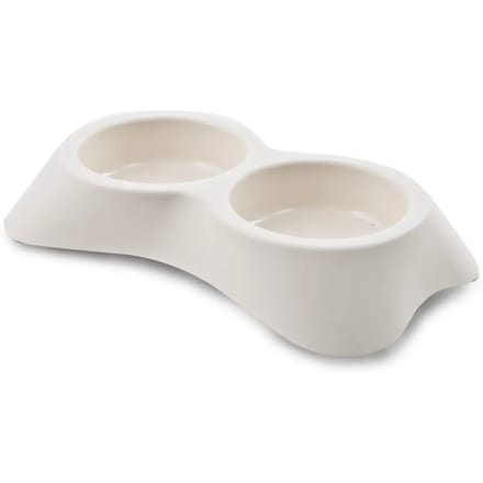 Dubbele plastic voerbak voor katten Martin Sellier