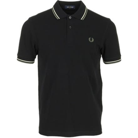 Polo Shirt Korte Mouw Fred Perry Twin Tipped Shirt