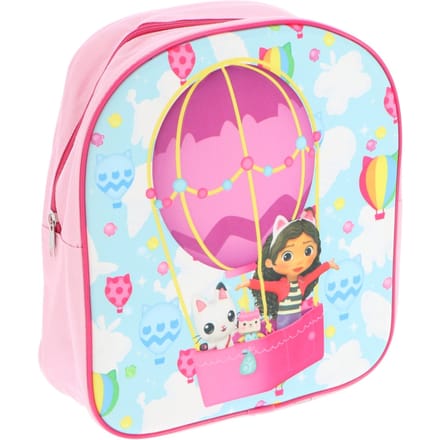 Gabby's Dollhouse 3D Rugzak - Schooltas - Polyester - Roze - Rugzak kind