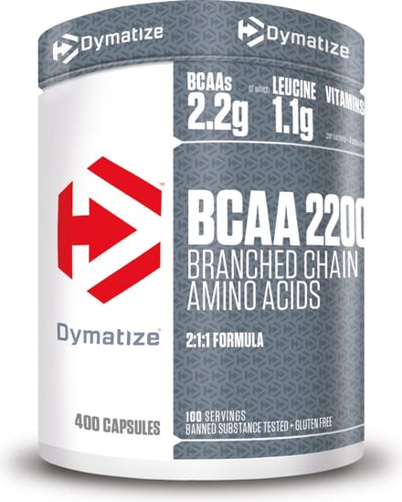 Dymatize BCAA 2200 Caps (400) Standard - Aminozuren - BCAA