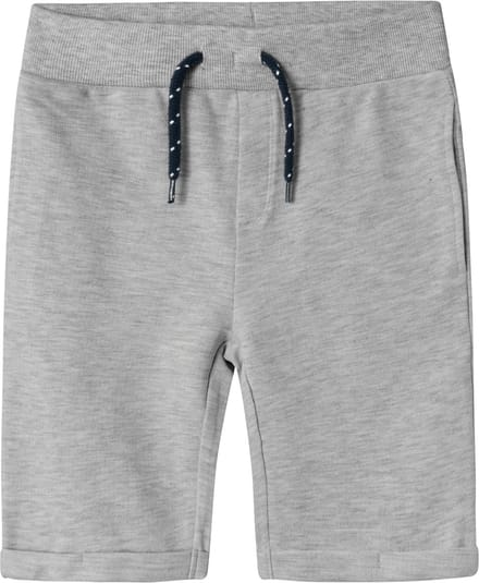 NAME IT - NKMVASSE SWE LONG SHORTS UNB - Jongens - Bermuda shorts - grijs - maat 122