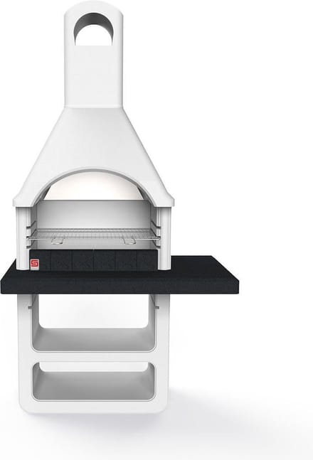 Sarom Fuoco - Betonnen barbecue - Maribor - Houtskool en hout - 114 x 64 x 212,5 cm