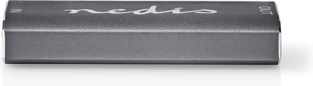 Nedis HDMI-Repeater - 25 m - 8K@60Hz - 48 Gbps - Aluminium - Antraciet