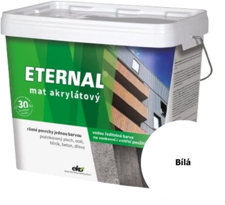 Eternal MAT Acryl 10 kg, 01 Wit