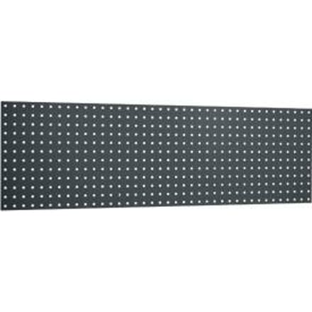 Geperforeerd paneel, voor montage, 1486 x 457 mm, antracietgrijs RAL 7016