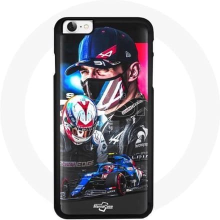 Coque - Esteban Ocon - Iphone 4 - Souple - Noir - Formula 1