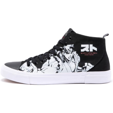 Akedo x Street Fighter High Top - Black - UK9 / EU43